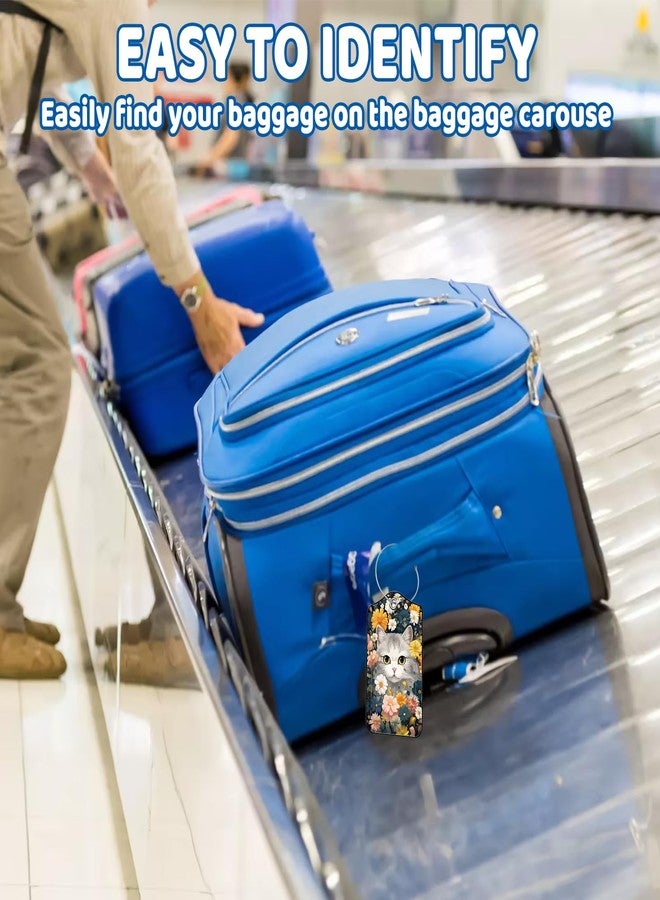 BOBOAR Luggage Tags for Suitcases,2 Pcs Bag Travel Uniquetags for Luggage Identifiers - Image 5